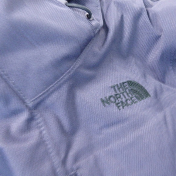 THE NORTH FACE DOWN PUFFER purple hooded HYVENT 550 JACKET COAT XS - Picture 5 of 7